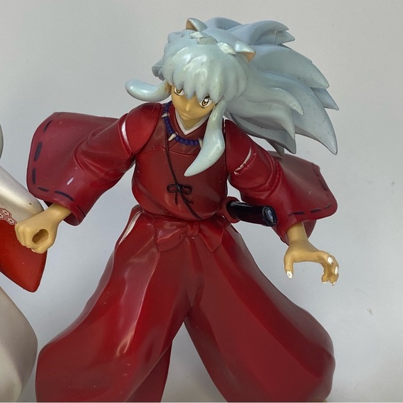 2004 Inuyasha anime figures by Toynami (Sesshomaru and Inuyasha) - Picture 3 of 11